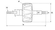 Ротор генератора AVM0862