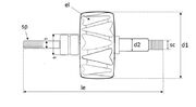 Ротор генератора AVB7128