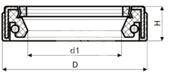 Сальник рулевой рейки HAZ0786