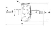 Ротор генератора AVV5297