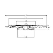 Задняя пластина MVT0024