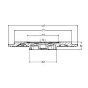 Задняя пластина MVT0017