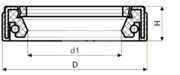 Сальник рулевой рейки HAZ0990RR