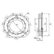 Геометрия турбокомпрессора MGT0008