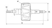 Ротор генератора AVI4830