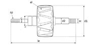 Ротор генератора AVN5949