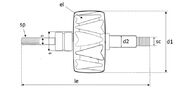 Ротор генератора AVN0005