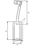 Щетки мотора отопителя KSB0005