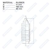 Пыльник рулевой рейки RDZ0246MG