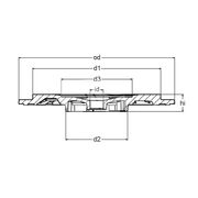 Задняя пластина MVT0374