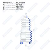 Пыльник рулевой рейки RDZ0208MG