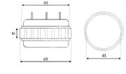 Статор генератора AFV8302