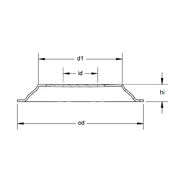 Тепловой экран турбокомпрессора MHR0036