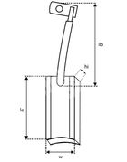 Щетки мотора отопителя KSB0019