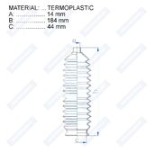 Пыльник рулевой рейки RDZ0603MG