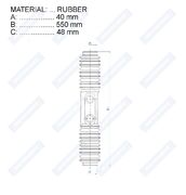 Пыльник рулевой рейки RDZ0191MG